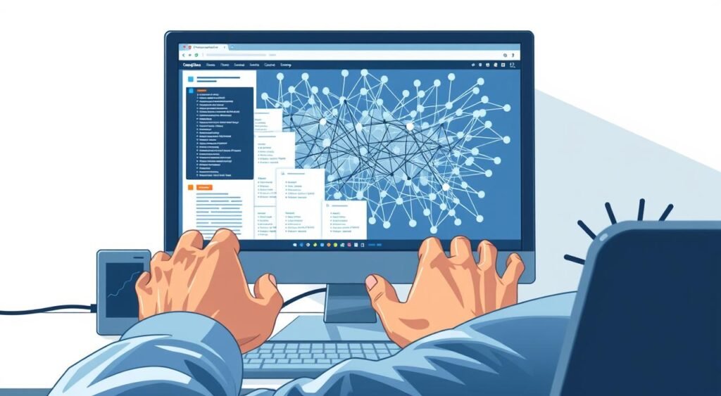 فحص الروابط الخلفية الضعيفة